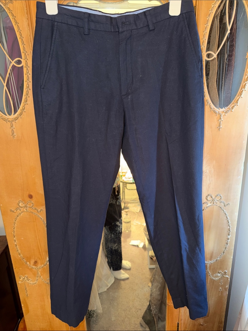 Brooks Brothers Navy Blue Chinos